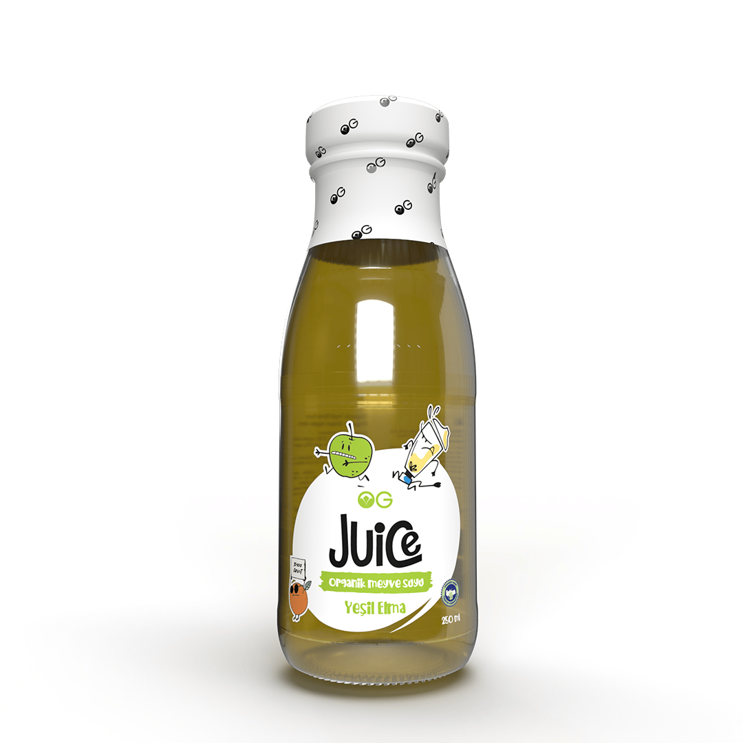 OG Natural Organik Yeşil Elma Suyu 250 ml
