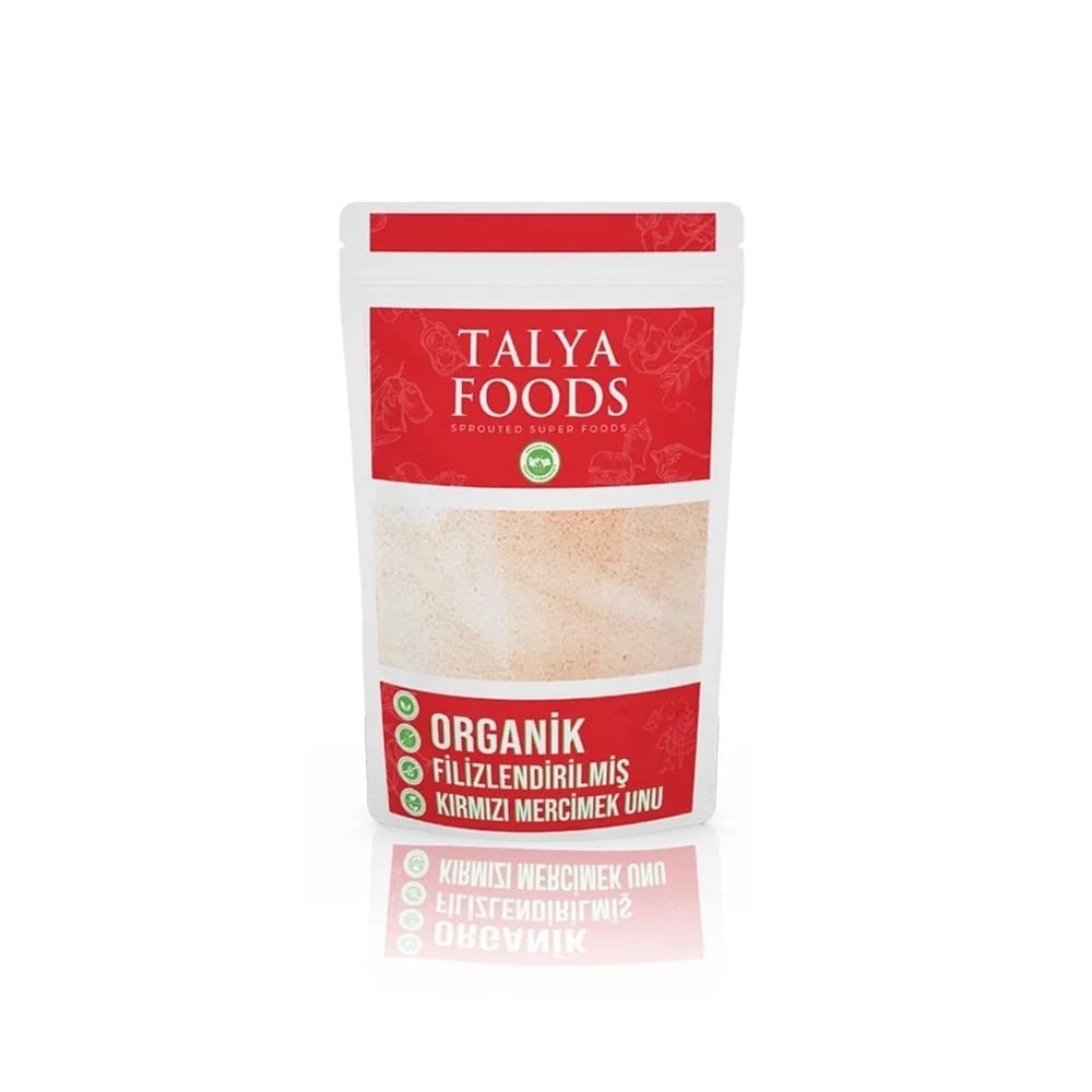 Talya Foods Filizlendirilmiş Kırmızı Mercimek Unu 500 gr