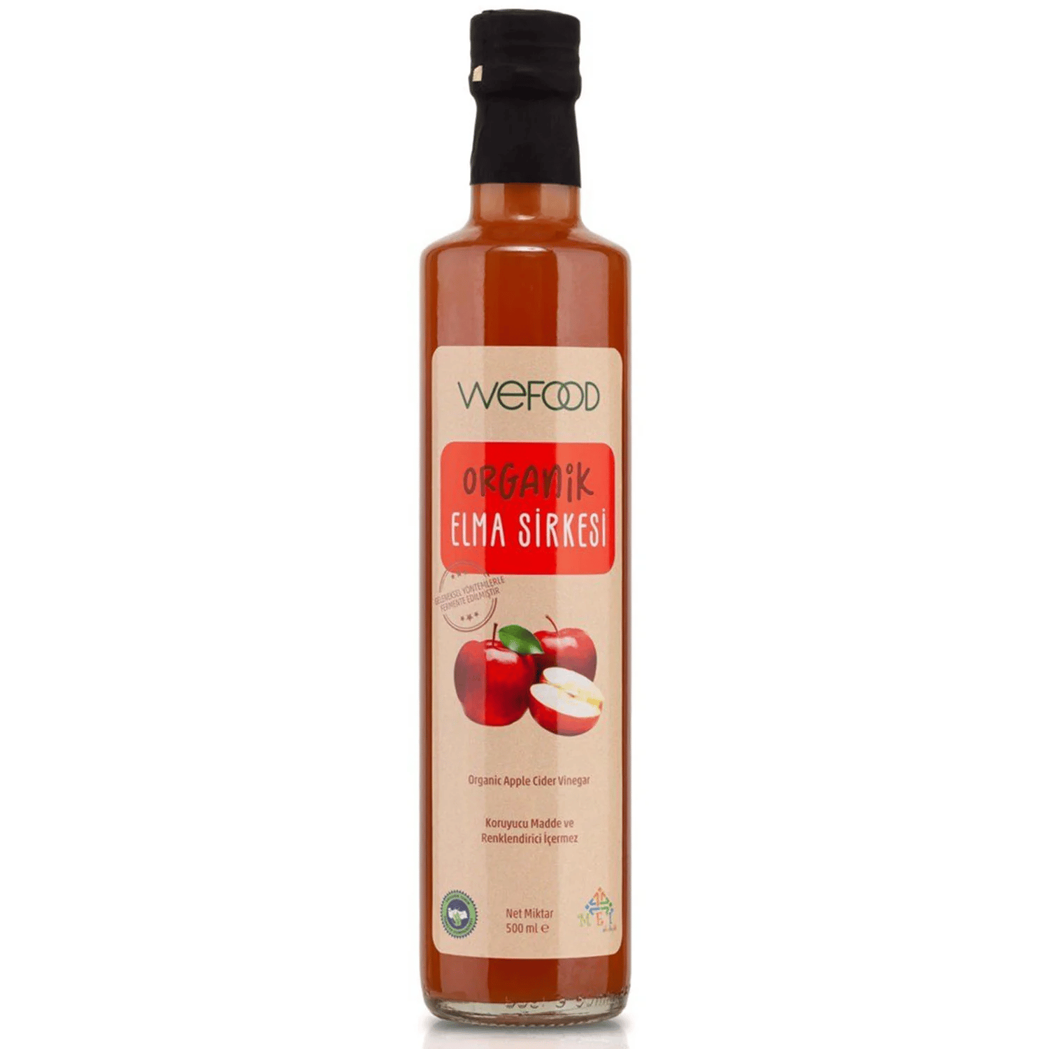 Wefood Organik Elma Sirkesi 500 ml