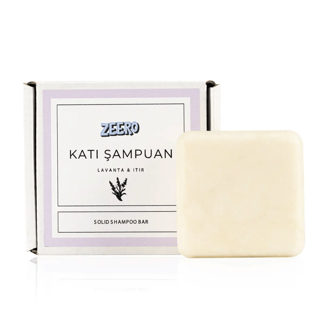 Zeero Katı Şampuan & Lavanta Itır Sülfatsız Şampuan