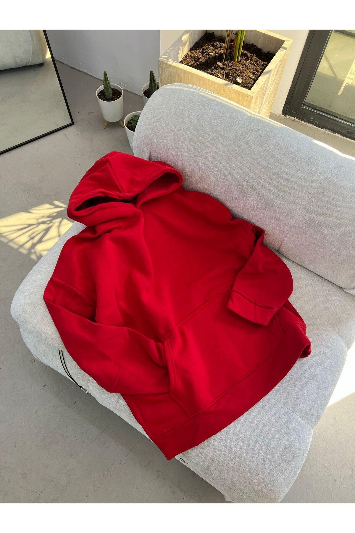 Sweatshirt Unisex Sweatshirt Kapüşonlu Sweatshirt