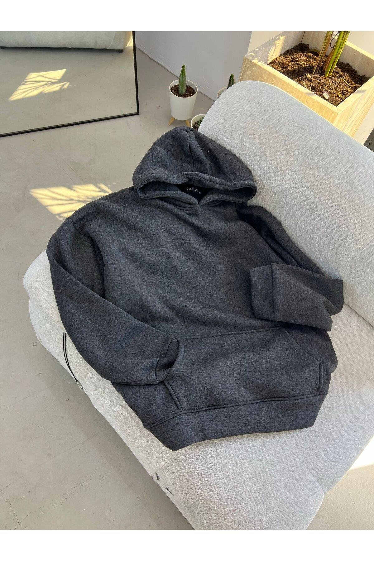 Sweatshirt Unisex Sweatshirt Kapüşonlu Sweatshirt