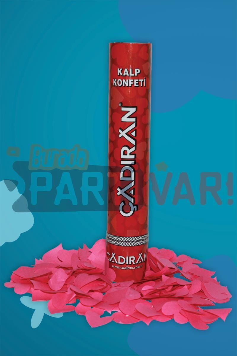30 CM KALPLİ KONFETİ
