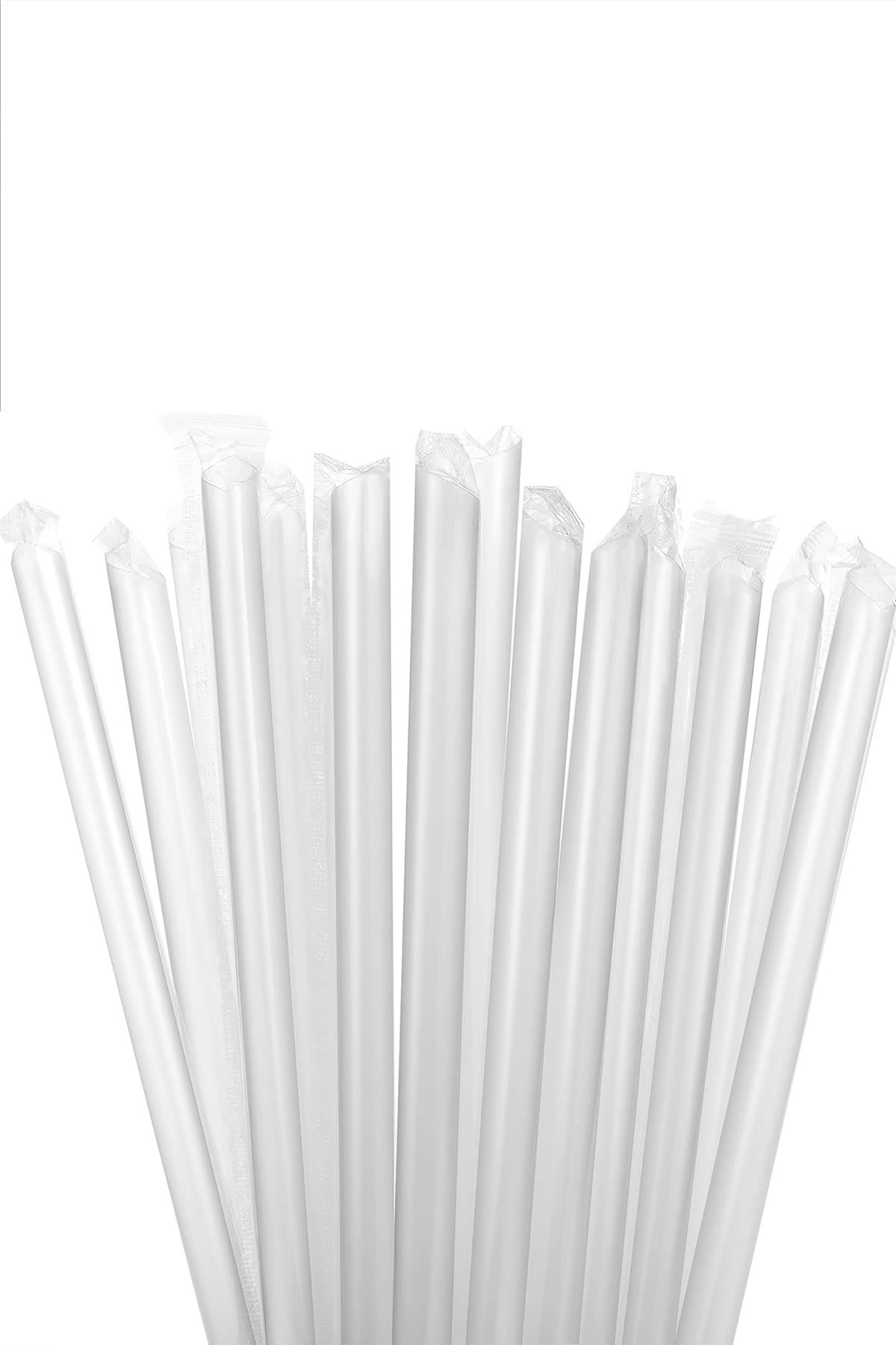 Bubble Tea Pipet 12 mm 22 cm | 100'lü Paket Jelatinli