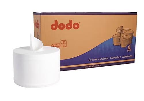 Dodo İçten Çekmeli Tuvalet Kağıdı 6'lı 13,5 cm
