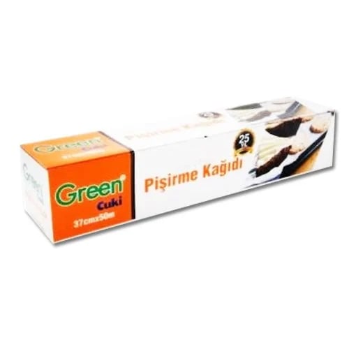 Green Pişirme Kağıdı 37x50 – Yanmaz Yapışmaz Kağıt