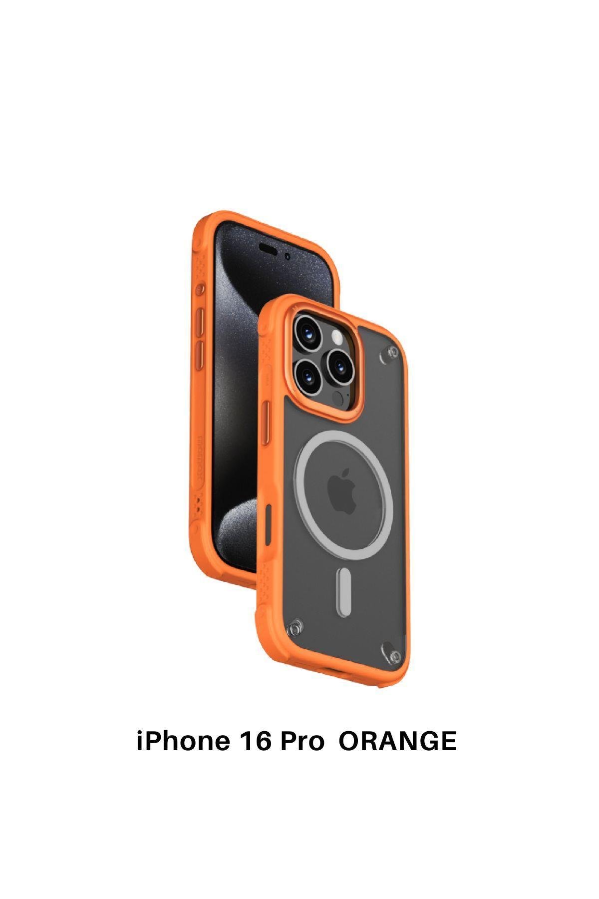 AiR CaseForm Magnetic Case iPhone 16 Pro (Orange)