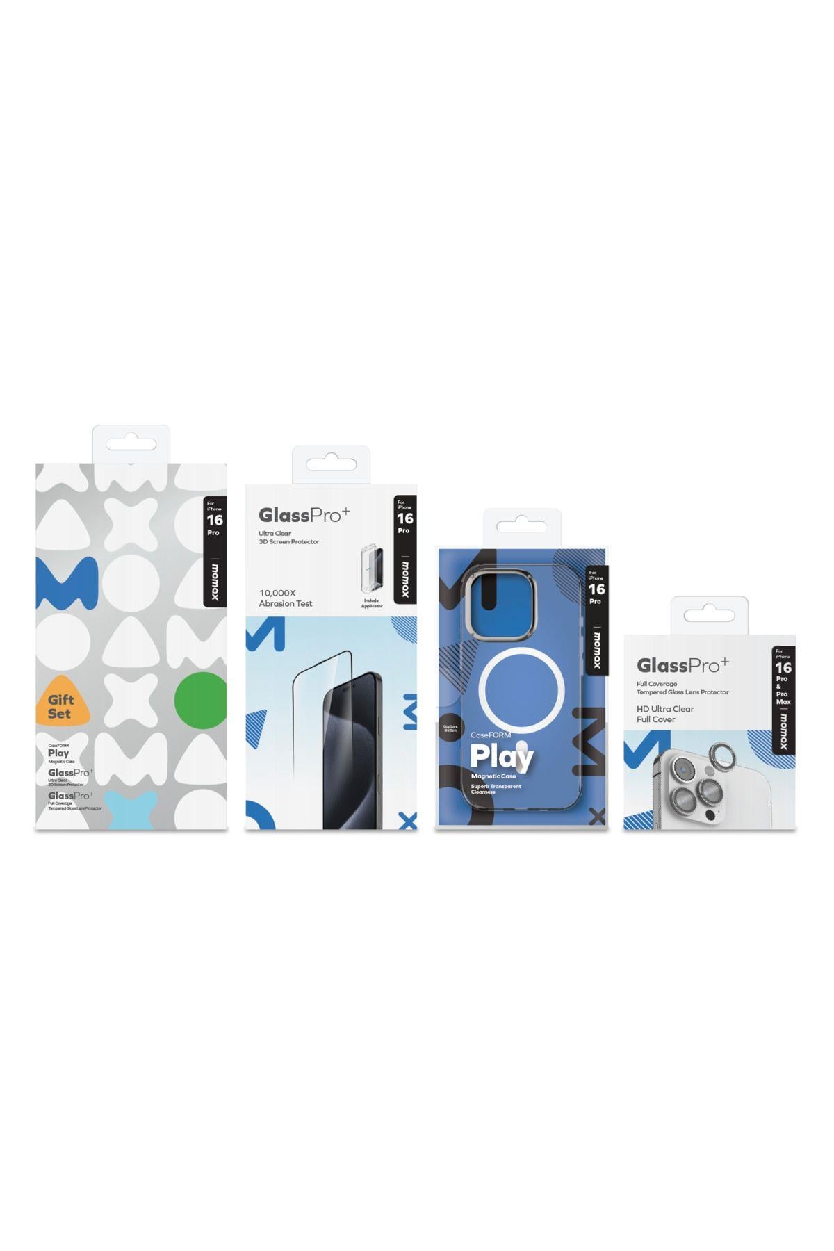 iPhone 16 Pro Protection Bundle Set (MXAP24MT + PZAP24F1MD + PZAP24CL1D)