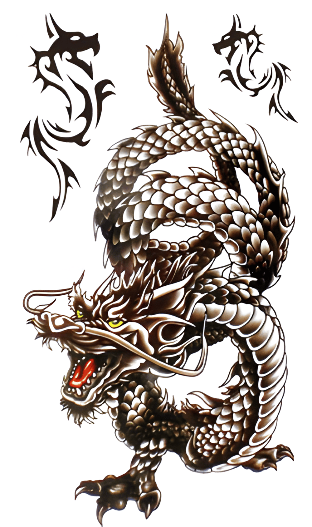 ejderha Geçici Dövme 