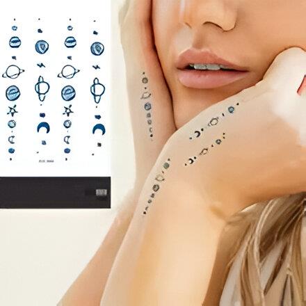 MİNİMAL PARMAK ÜSTÜ YARI KALICI DÖVME (YILDIZ,SMİLE,KARE ÜÇGEN 22 ADET)