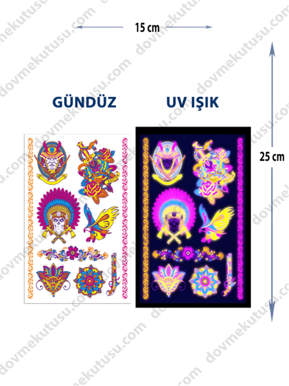 NEON DÖVME DWYG-015