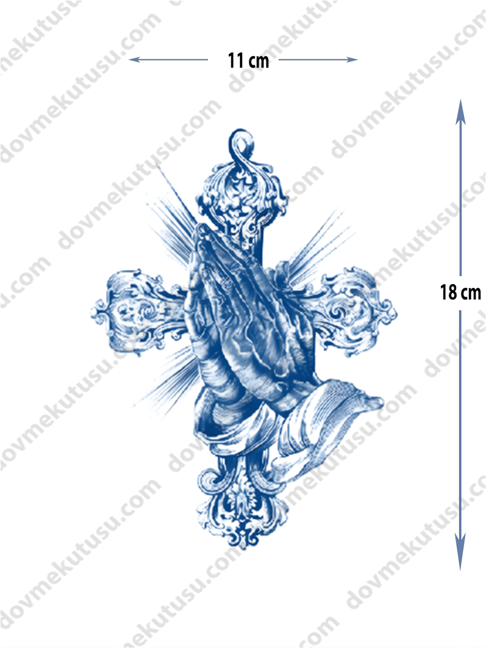 Yarı Kalıcı El Motifi Dövme – Gücün ve Yaratıcılığın Sembolü!