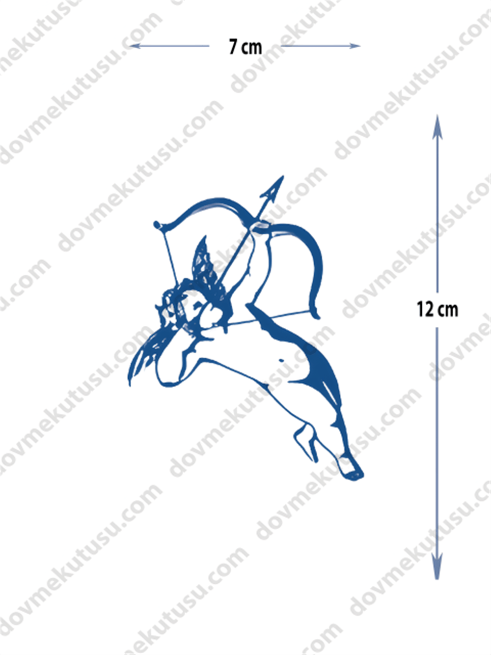 Yarı Kalıcı Küçük Boy Eros Dövmesi 