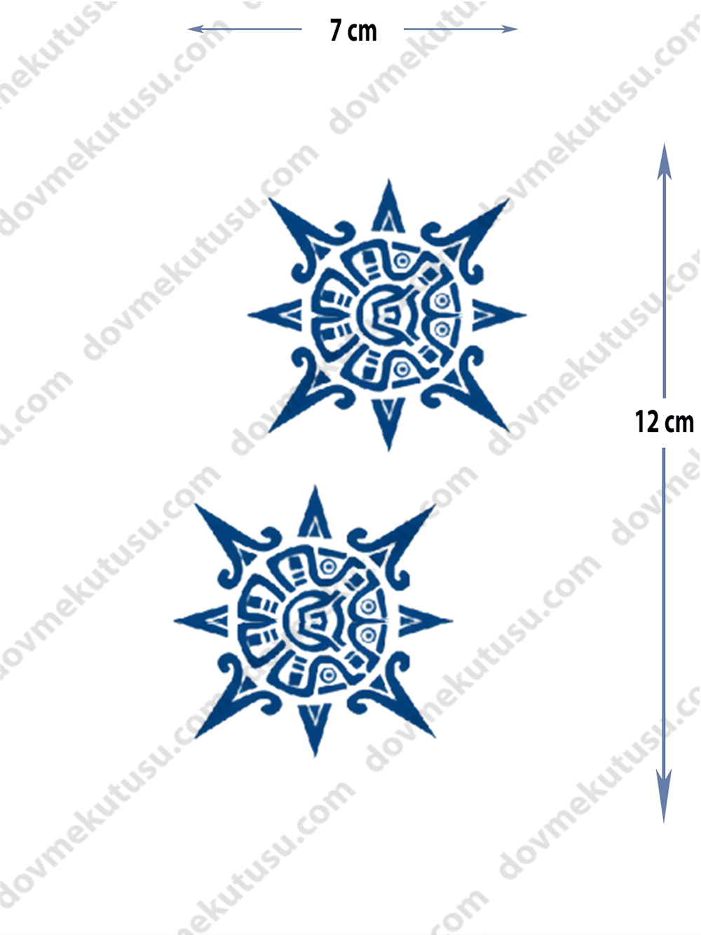 Yarı Kalıcı Mandala Motifi Dövme – Denge, Ruhsal Armoni ve Sonsuzluğun Sembolü