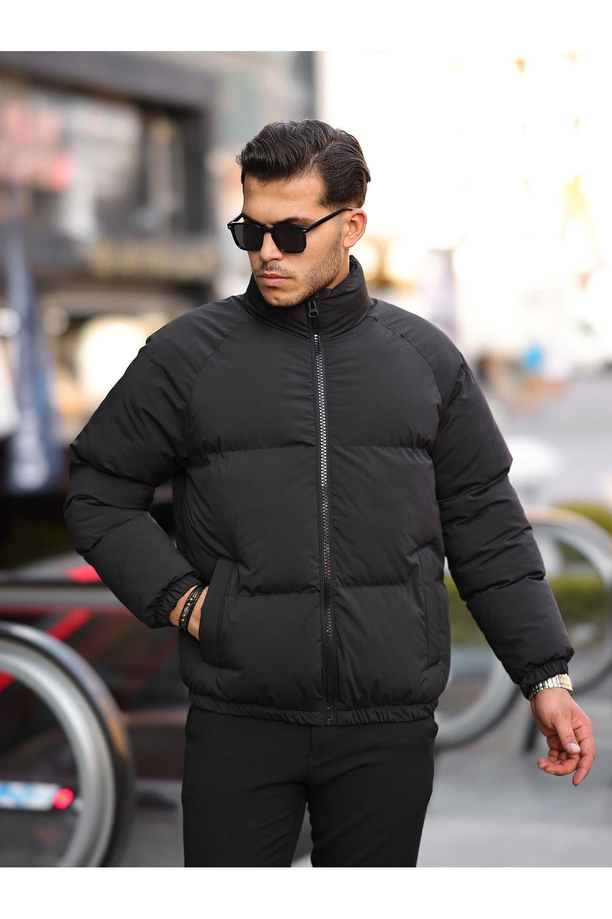 Erkek Şişme Mont Oversize Kışlık