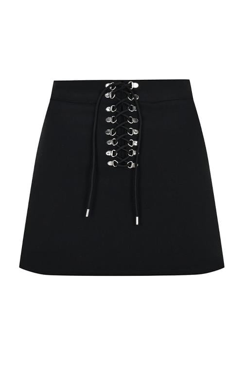BELLA SHORT SKIRT BLACK