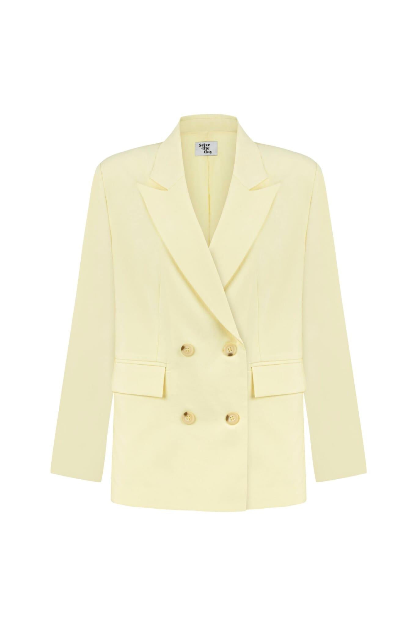 DİNA BLAZER SARI