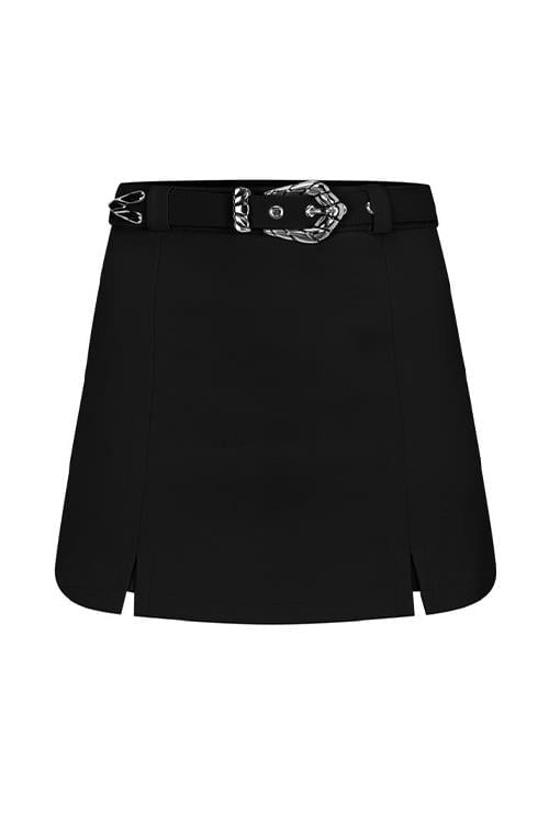 MAILA SHORT SKIRT BLACK