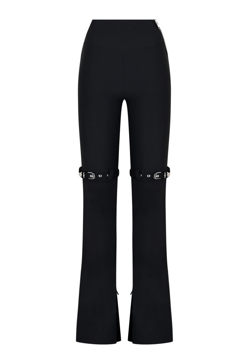 Nita Flare Leggins Siyah