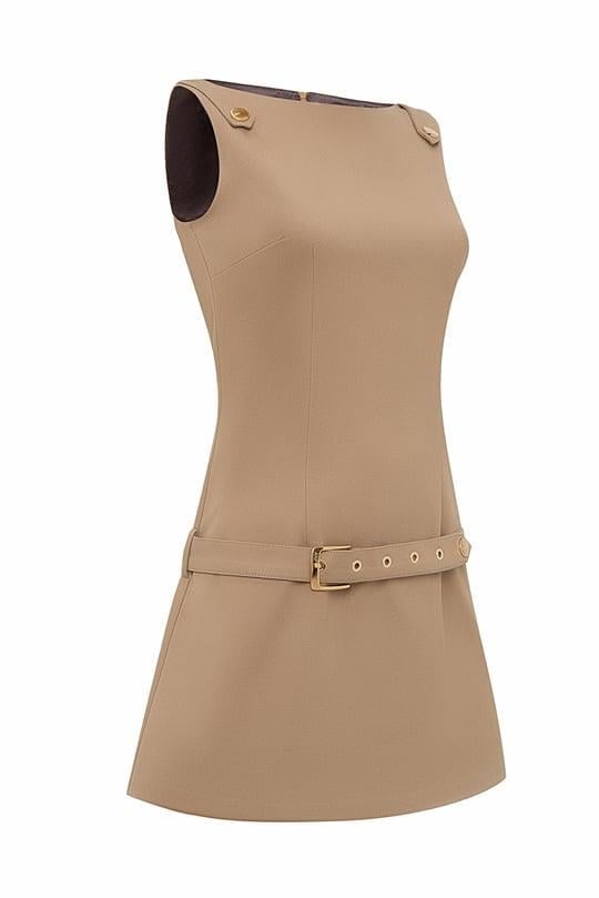 TARDİS ELBİSE CAMEL