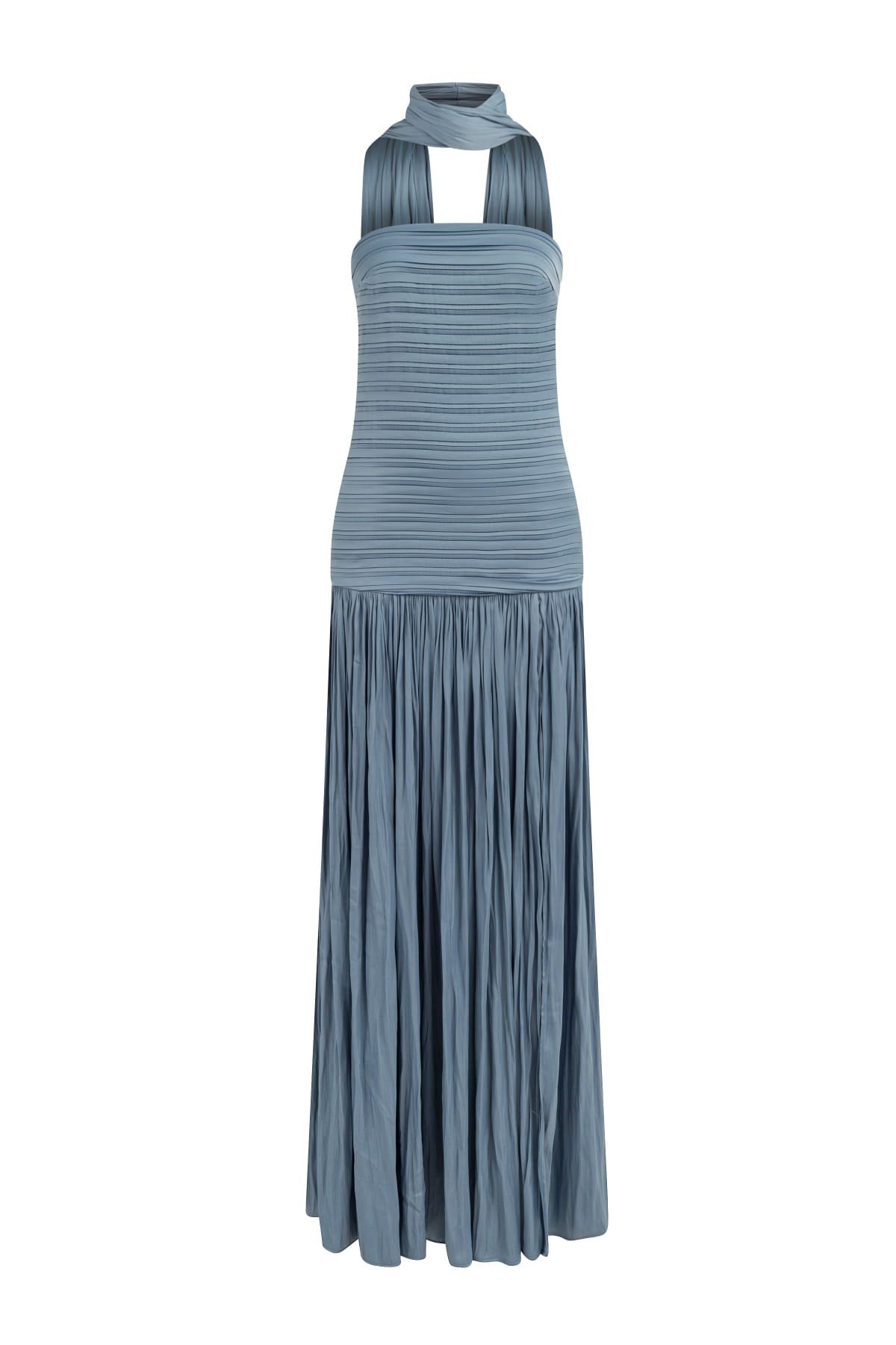 VALERIE NİGHT DRESS MAVİ