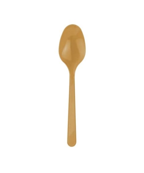 Gold Plastik Kaşık 25 Adet