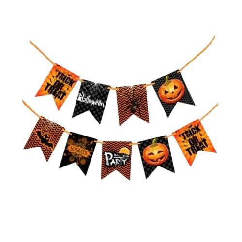 Halloween Temalı Bayrak Set
