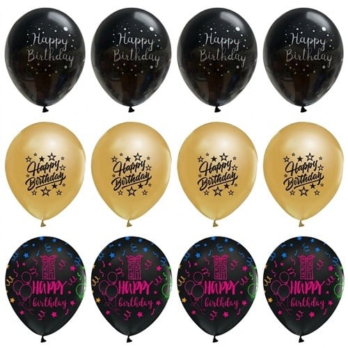 Happy Birthday Baskılı Uçan Balon Fiyatları