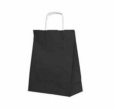 Karton Çanta  25x31cm Siyah 25 Adet