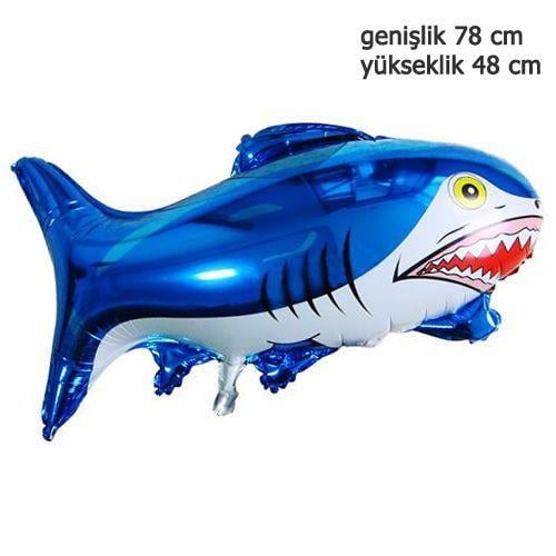 Köpek Balığı Folyo Balon 78 cm