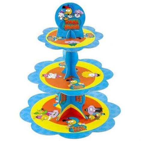 Kral Şakir Action Temalı Karton Cupcake Standı 3 Katlı