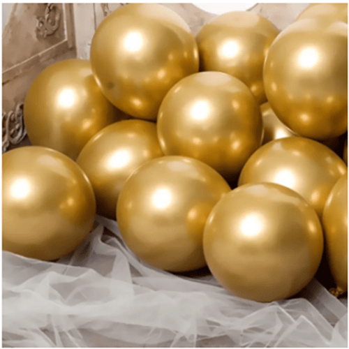 Krom Balon Gold 5 Adet