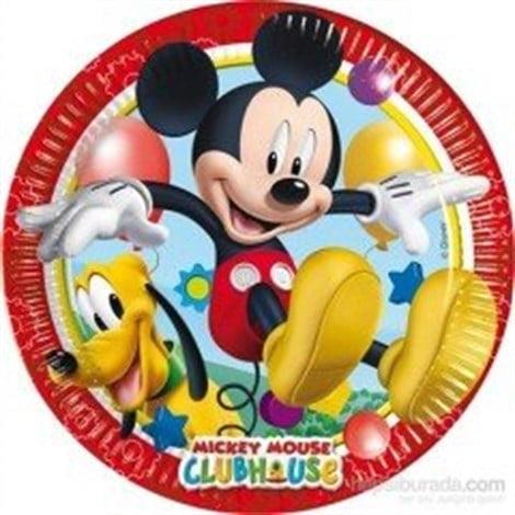 Mickey Mouse Temalı Tabak  8 Adet