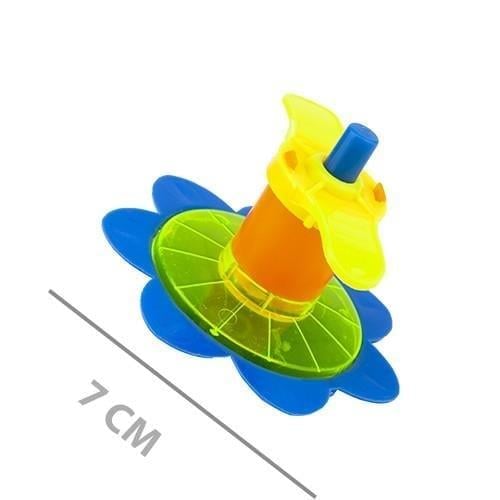Plastik Kurmalı Topaç Oyuncak 1 Adet