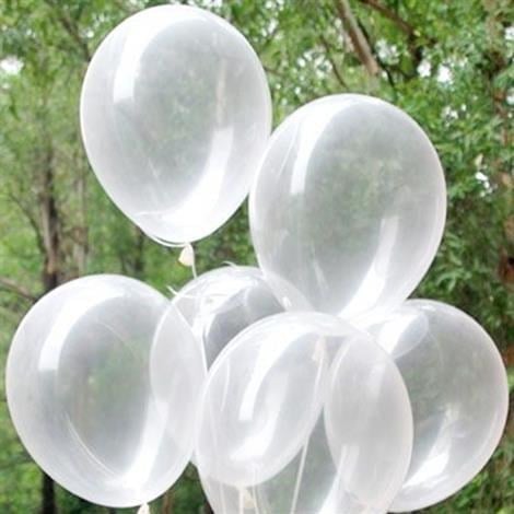 Şeffaf Lateks Uçan Balon