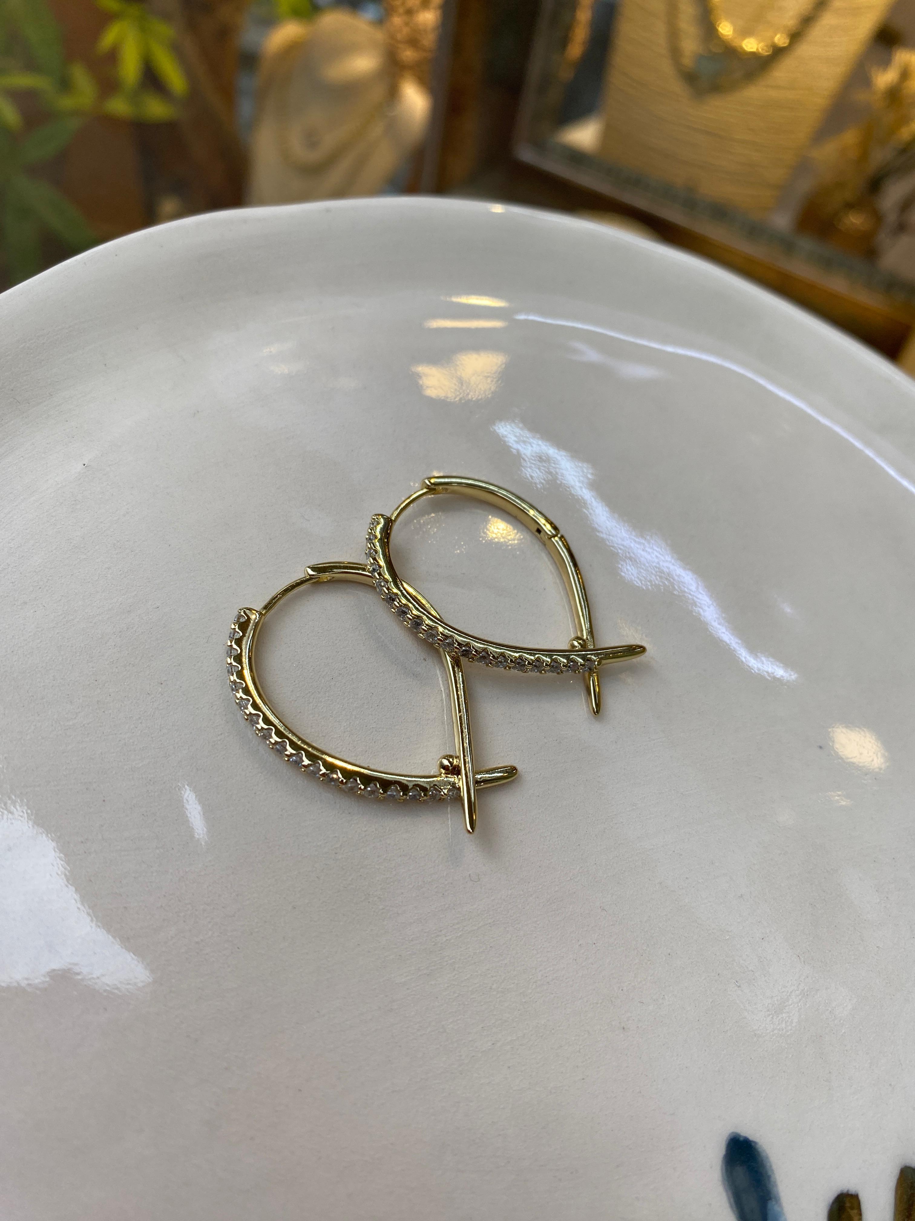 Gold 14 K Küpe 8