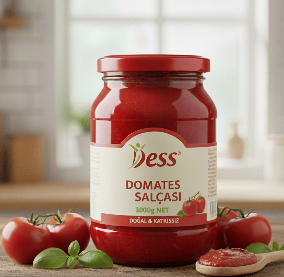 Domates Salçası 3000 gr Pet Kavanoz 