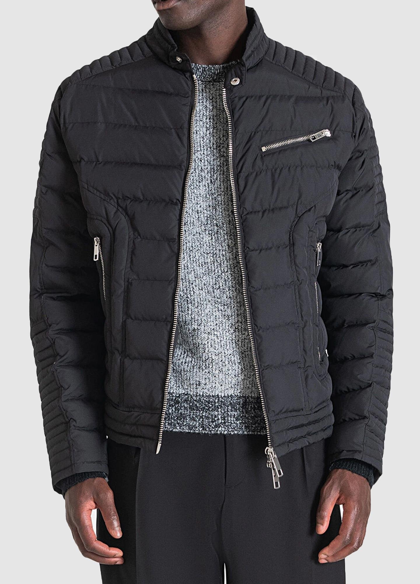 Antony Morato Erkek Hakim Yaka Mont U007750 SIYAH