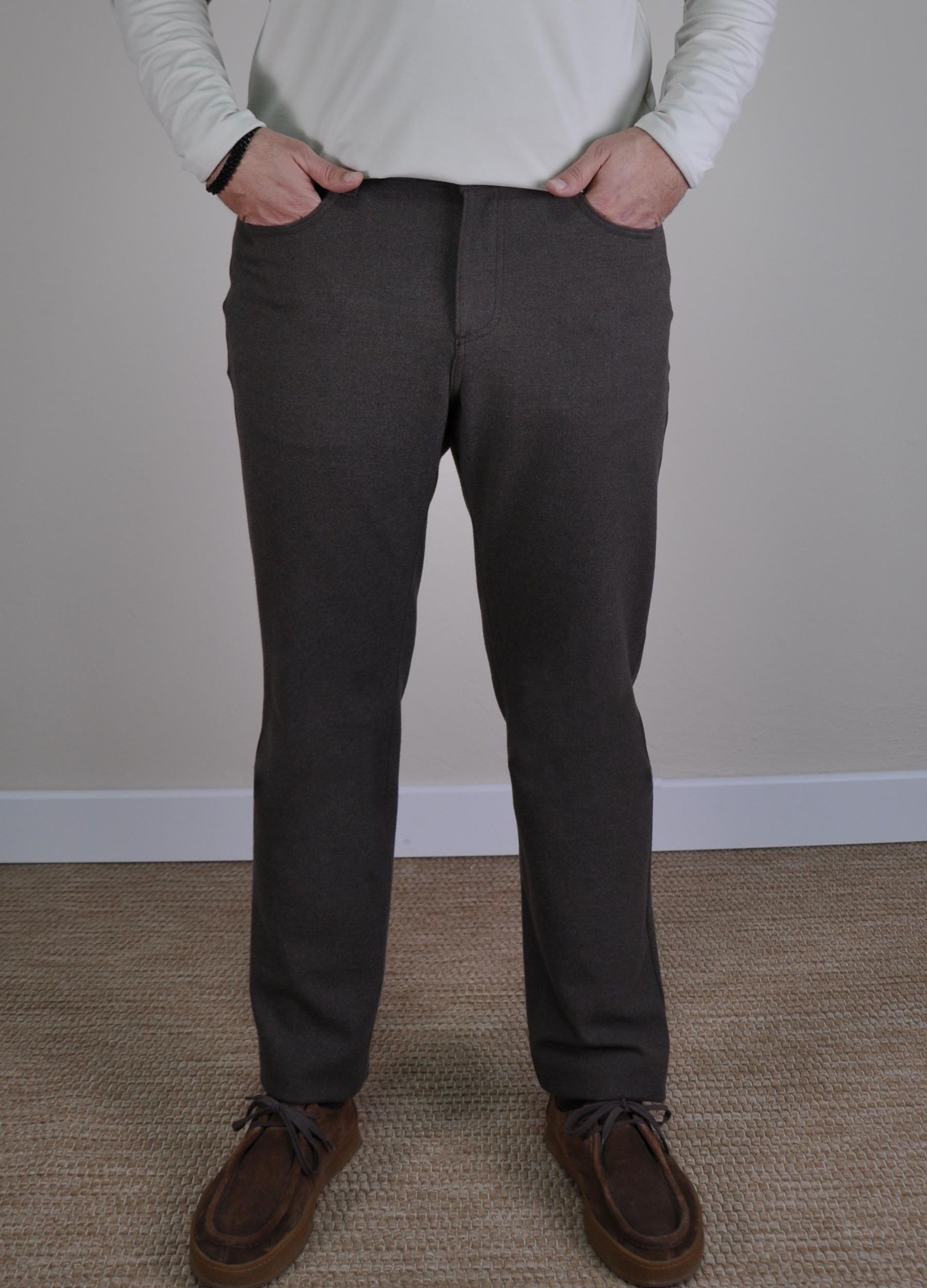 Vaganza Erkek Regular Fit Klasik Bel Kalın Pantolon U008179 KAHVE