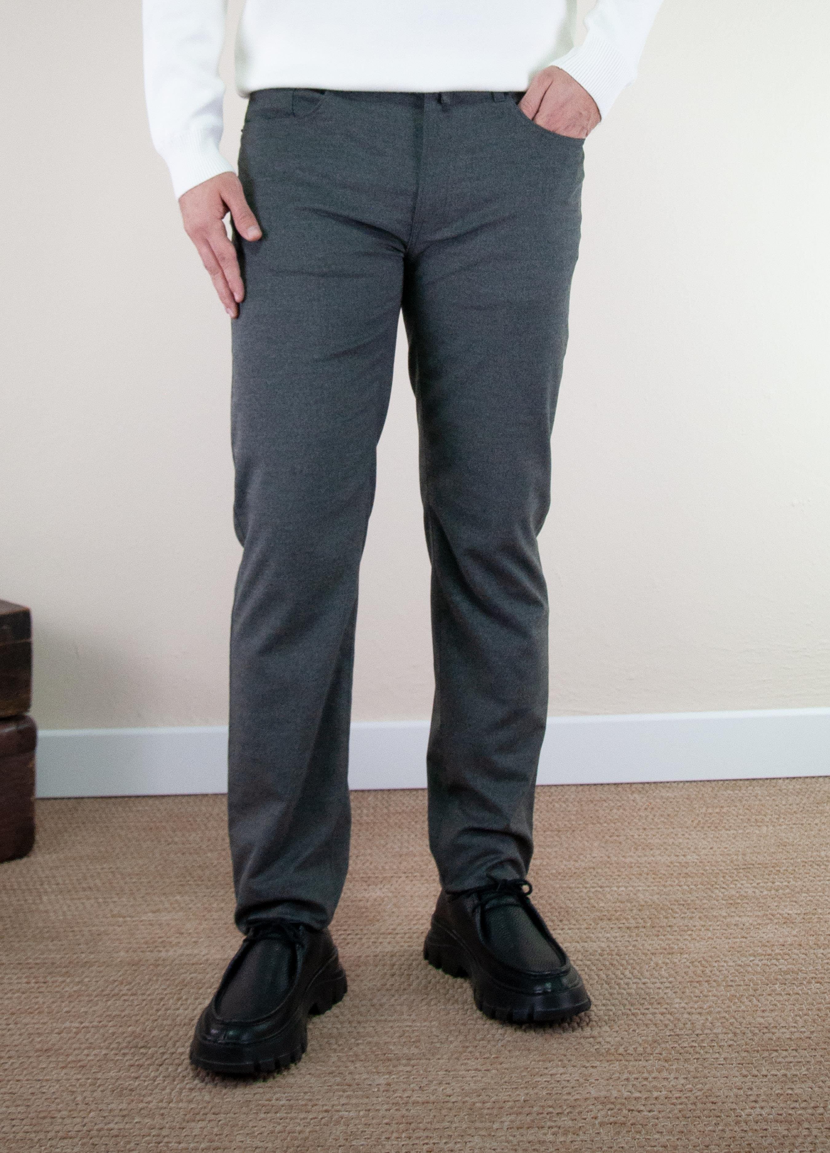 Vaganza Erkek Regulat Fit Klasik Bel Jogger Pantolon U008165 GRI