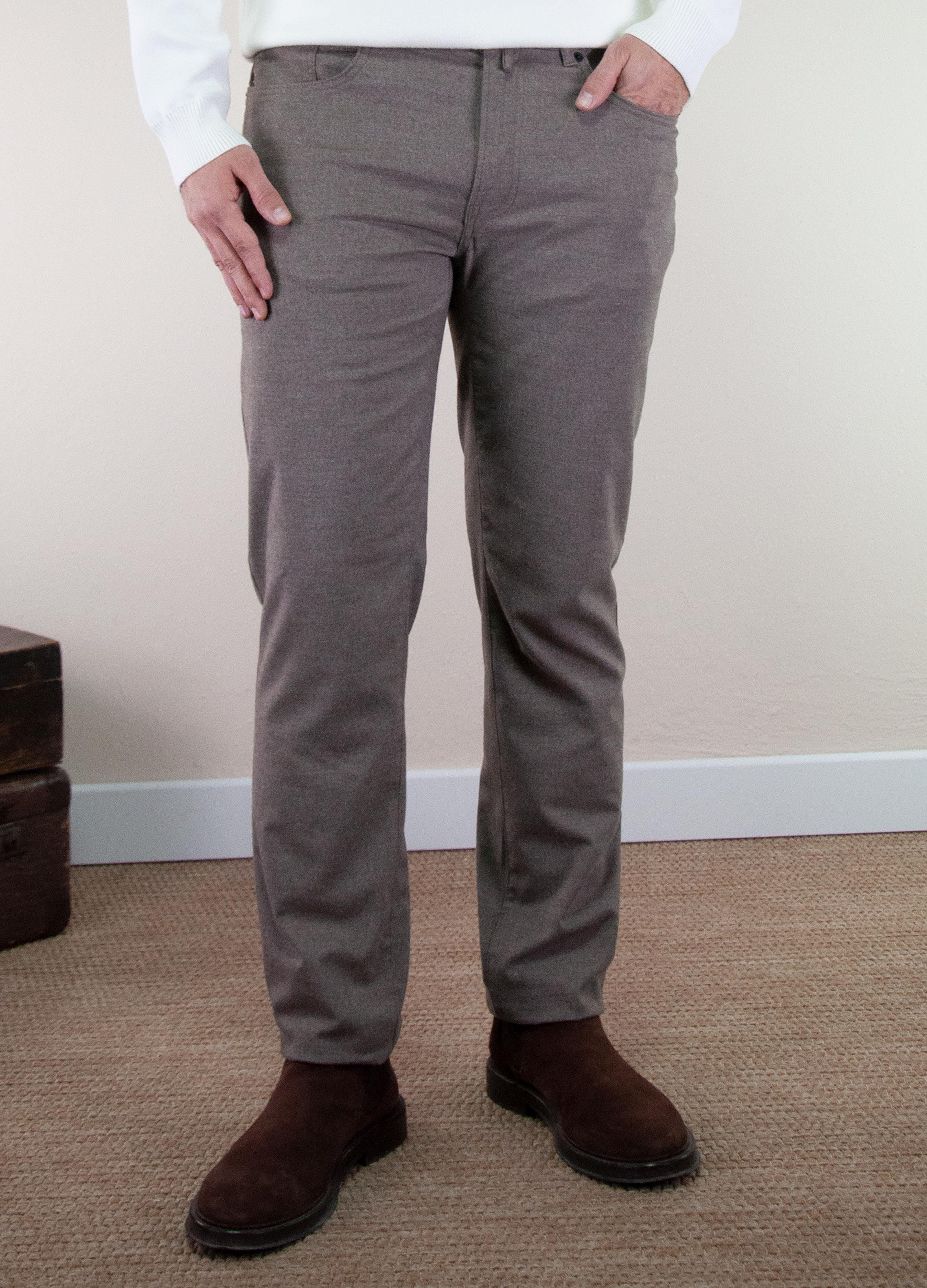 Vaganza Erkek Regulat Fit Klasik Bel Jogger Pantolon U008165 TOPRAK