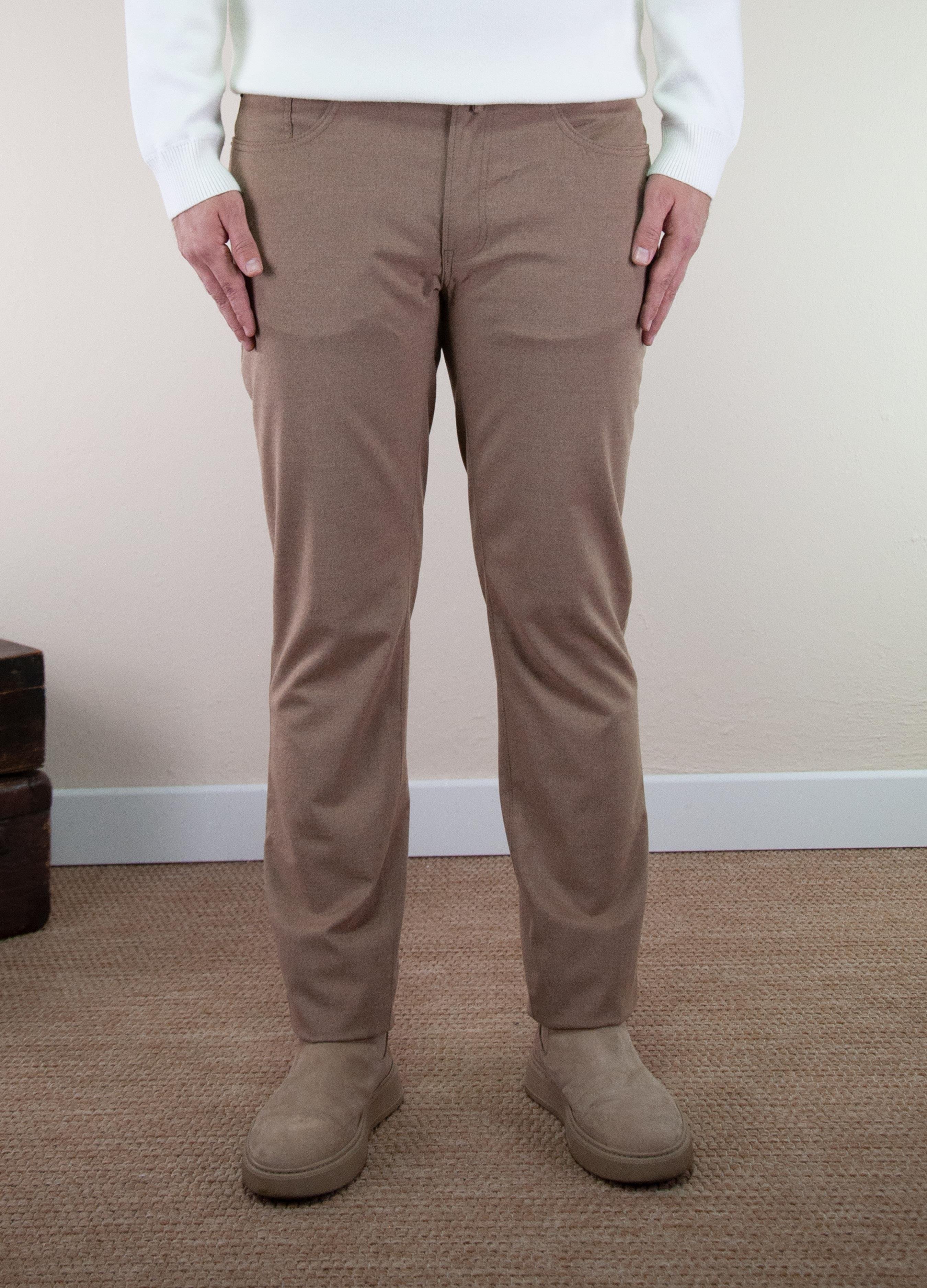 Vaganza Erkek Regulat Fit Klasik Bel Jogger Pantolon U008165 KAHVE