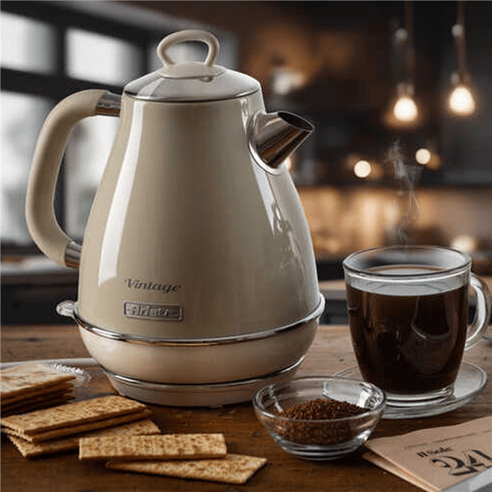 Ariete Vintage Su Isıtıcı Kettle Bej