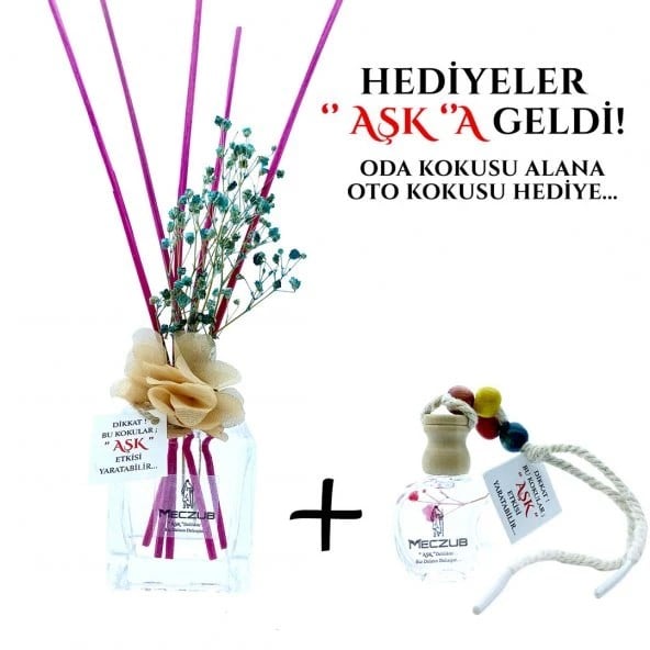 Aşk-ı Sermest Toptan Meczub Fantazi Serisi Okyanus Esintisi Kokulu 10 x 120 ml küp Şişe Bambu Çubuklu Ortam Kokusu Reed Diffuser Oda Kokusu