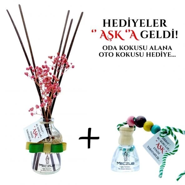 Aşk-ı Sermest Toptan Meczub Mix Serisi Çikolata & Hindistan Cevizi 5 x 50 ml Oval Şişe Bambu Çubuklu Ortam Kokusu Reed Diffuser Oda Kokusu