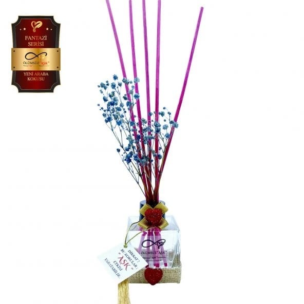 Aşk-ı Sermest Toptan Ölümsüz Aşk Fantazi Serisi Yeni Araba Kokusu Kokulu 10 x 60 ml küp Şişe Bambu Çubuklu Ortam Kokusu Reed Diffuser Oda Kokusu