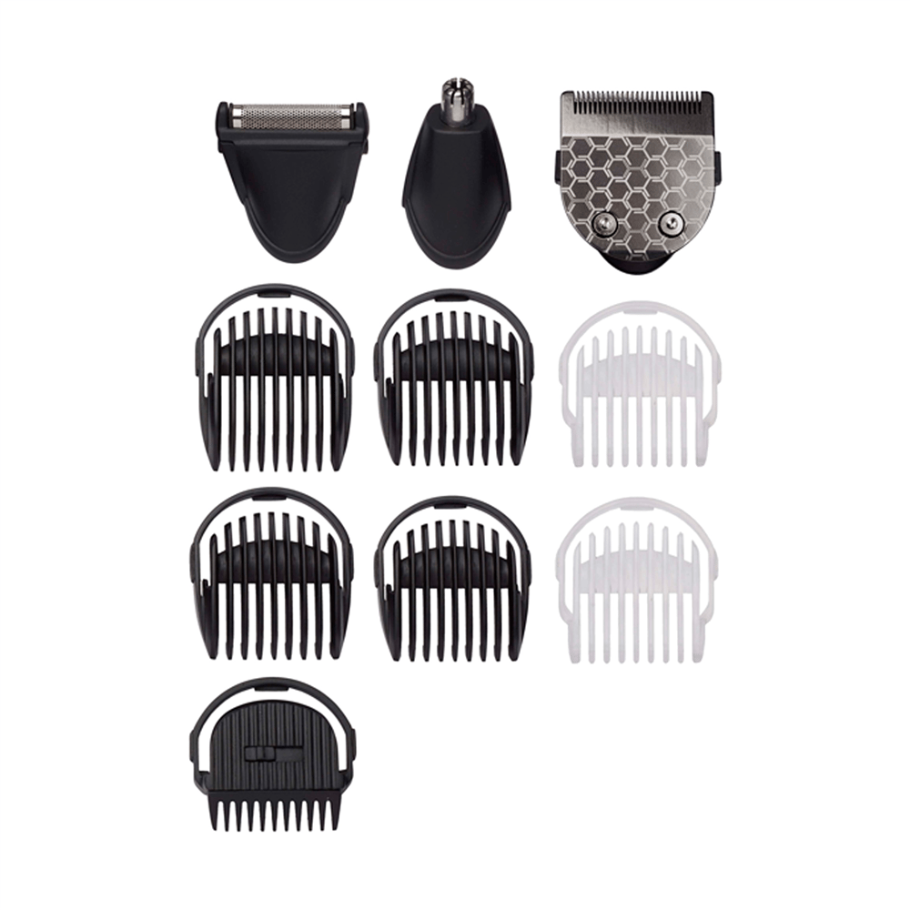 Babyliss MT727E Carbon Titanium 10 Başlıklı Yüz & Vücut Bakım Kiti