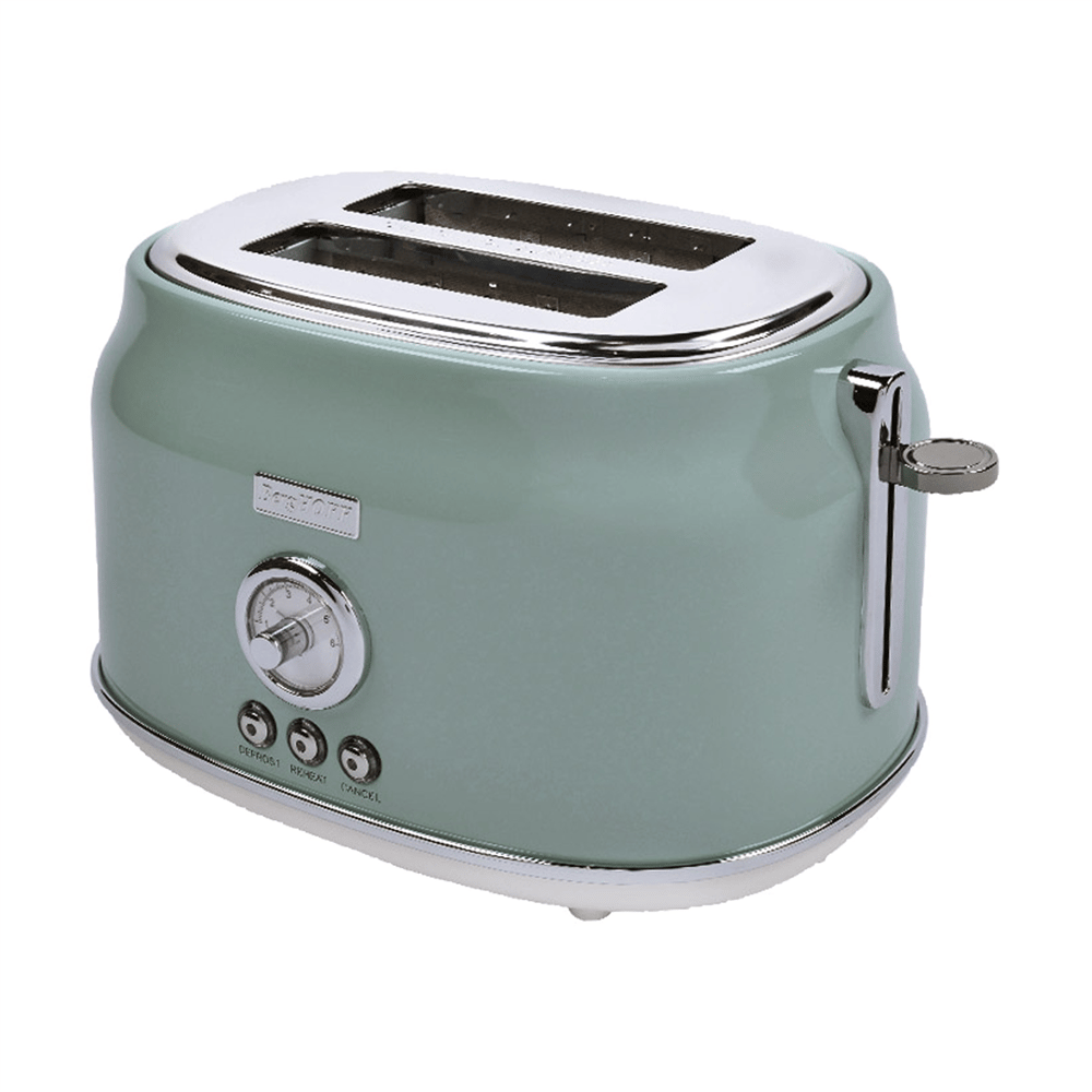 Berghoff Gem Retro Mint Yeşil İki Dilim Ekmek Kızartma Makinesi