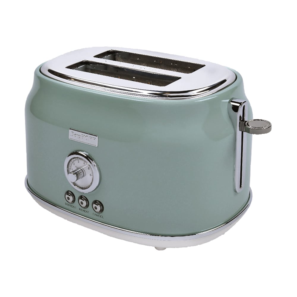 Berghoff Gem Retro Mint Yeşil İki Dilim Ekmek Kızartma Makinesi