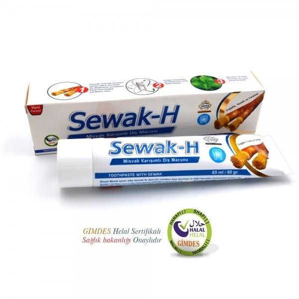 Diğer Ürünler  Misvak  Sewak-H Misvaklı Diş Macunu